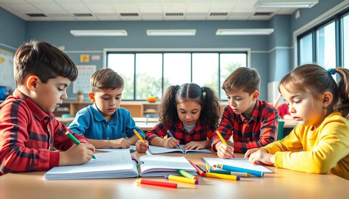 Student developing practical and academic skills