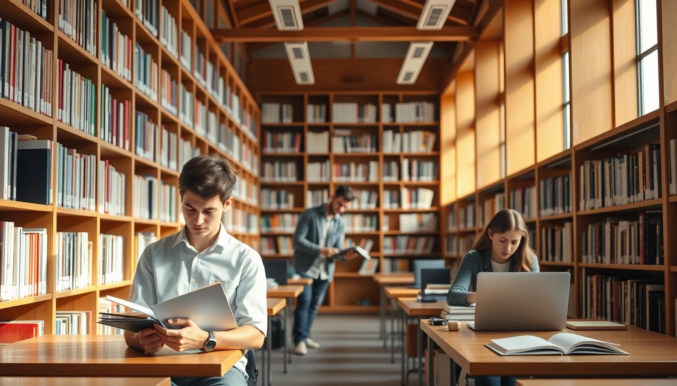 Student using online courses for flexible education